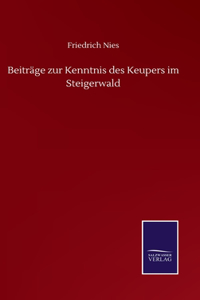 Beiträge zur Kenntnis des Keupers im Steigerwald