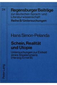 Schein, Realitaet Und Utopie