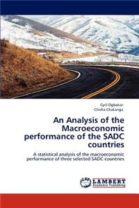 Analysis of the Macroeconomic performance of the SADC countries