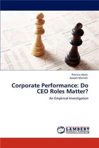 Corporate Performance