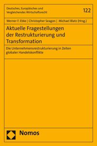 Aktuelle Fragestellungen Der Restrukturierung Und Transformation