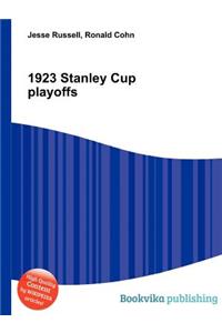 1923 Stanley Cup Playoffs
