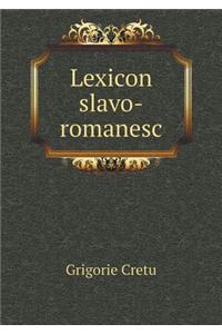 Lexicon Slavo-Romanesc