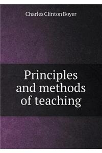 Principles and Methods of Teaching