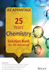 25 Years' Chemistry Solution Bank for JEE Advanced