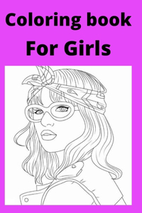 Coloring book For girls