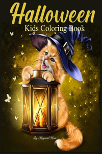 Halloween Kids Coloring Book