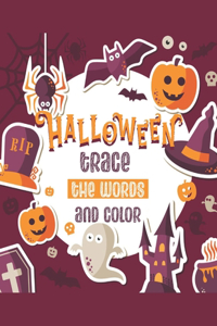 Trace the words and color