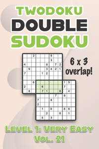 Twodoku Double Sudoku 6 x 3 Overlap Level 1