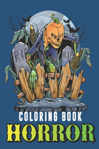 Horror Coloring Book