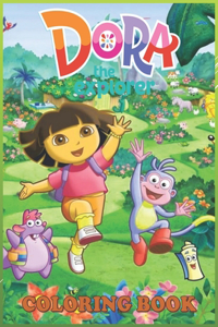 Dora The Explorer Coloring Book
