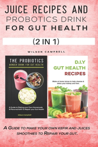 Juice Recipes and Probotics Drink for Gut Health