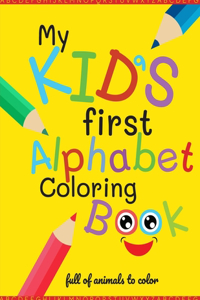 My kid's first coloring book