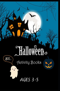 Halloween Activity Books Ages 3-5