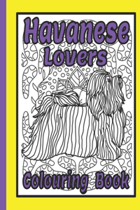 Havanese Lovers Colouring Book