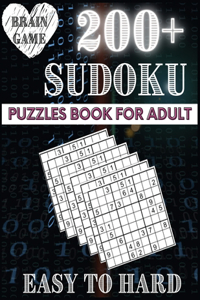 200+ Sudoku Puzzles Book for Adult