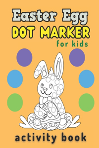 Easter egg dot marker activity book for kids