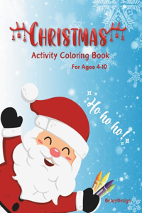 Christmas Activity Coloring Book