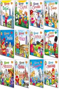 The Globetrotters (Benny Series) | Pack Of 12 Books | Super Jumbo Combo For Collecters And Library Story Books