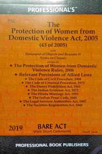 2019 Edn. - Combo Sales 2 Important Protection Laws : (1) The Protection Of Women From Domestic Violence Act 2005 And (2) The Protection Of Children From Sexual Offences Act 2012