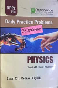 Resonance Daily Practice Problems In Physics Class 11 Target Jee Main + Advanced