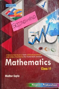 Nootan Mathematics Class 11 By Madhur Gupta Second Hand & Used Book