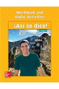Asi Se Dice! Level 1b, Workbook and Audio Activities
