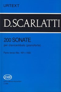 200 sonate per clavicembalo 3 (pianoforte) piano