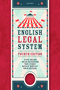 English Legal System 4th Edition