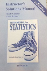 Student Solutions Manual for Fundamentals of Statistics