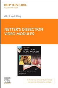 Netter's Dissection Video Modules (Retail Access Card)