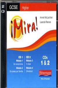 Mira AQA/OCR GCSE Spanish Higher Audio CD Pack