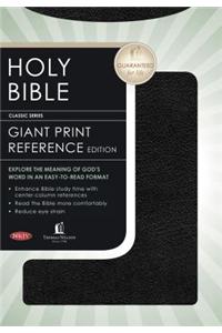 Giant Print Center-Column Reference Bible-NKJV
