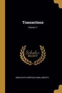 Transactions; Volume 11