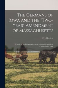 Germans of Iowa and the 