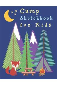 Camp Sketchbook for Kids