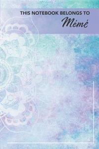 This Notebook Belongs To Meme