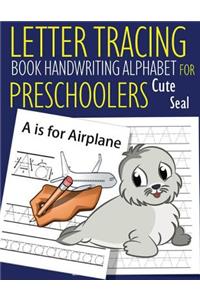 Letter Tracing Book Handwriting Alphabet for Preschoolers Cute Seal