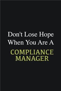 Don't lose hope when you are a Compliance Manager: Writing careers journals and notebook. A way towards enhancement