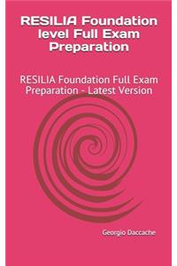 RESILIA Foundation level Full Exam Preparation