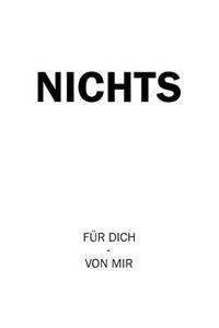 Nichts Für Dich - Von Mir