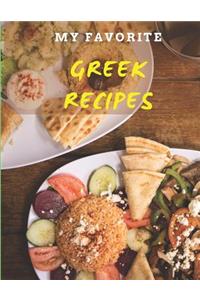 My Favorite Greek Recipes