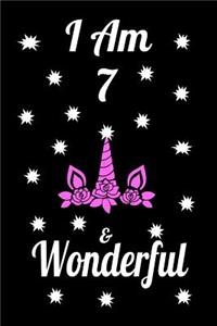 I AM 7 & Wonderful