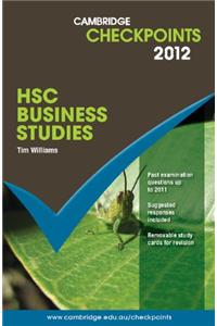 Cambridge Checkpoints HSC Business Studies 2012