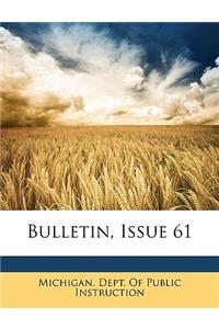 Bulletin, Issue 61