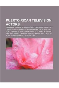 Puerto Rican Television Actors