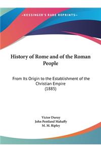 History of Rome and of the Roman People