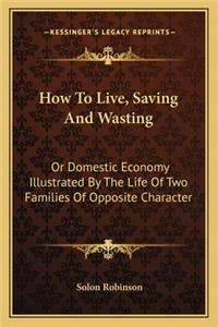 How to Live, Saving and Wasting