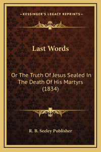 Last Words