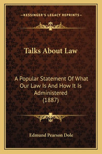 Talks about Law